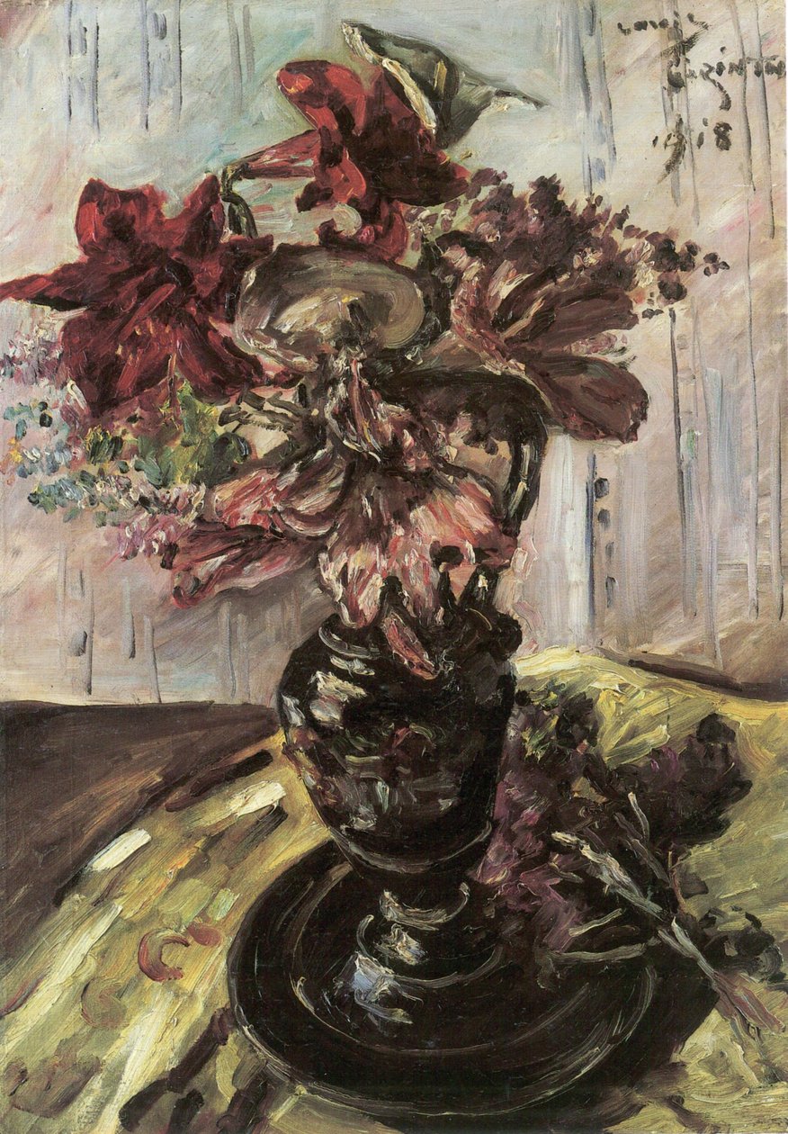 Csendélet virágokkal Kallannal alkotó: Lovis Corinth