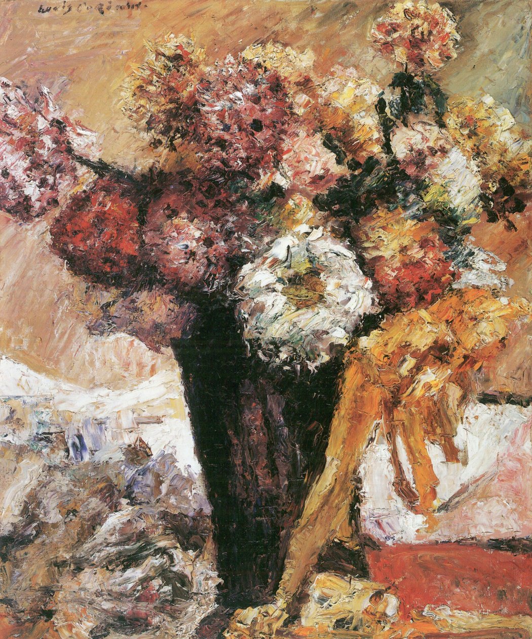 Krizantém IIn alkotó: Lovis Corinth