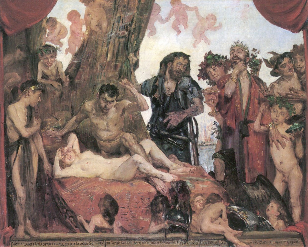A homérosi nevetés alkotó: Lovis Corinth
