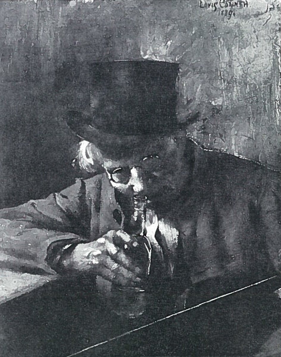 Az öreg ivó alkotó: Lovis Corinth