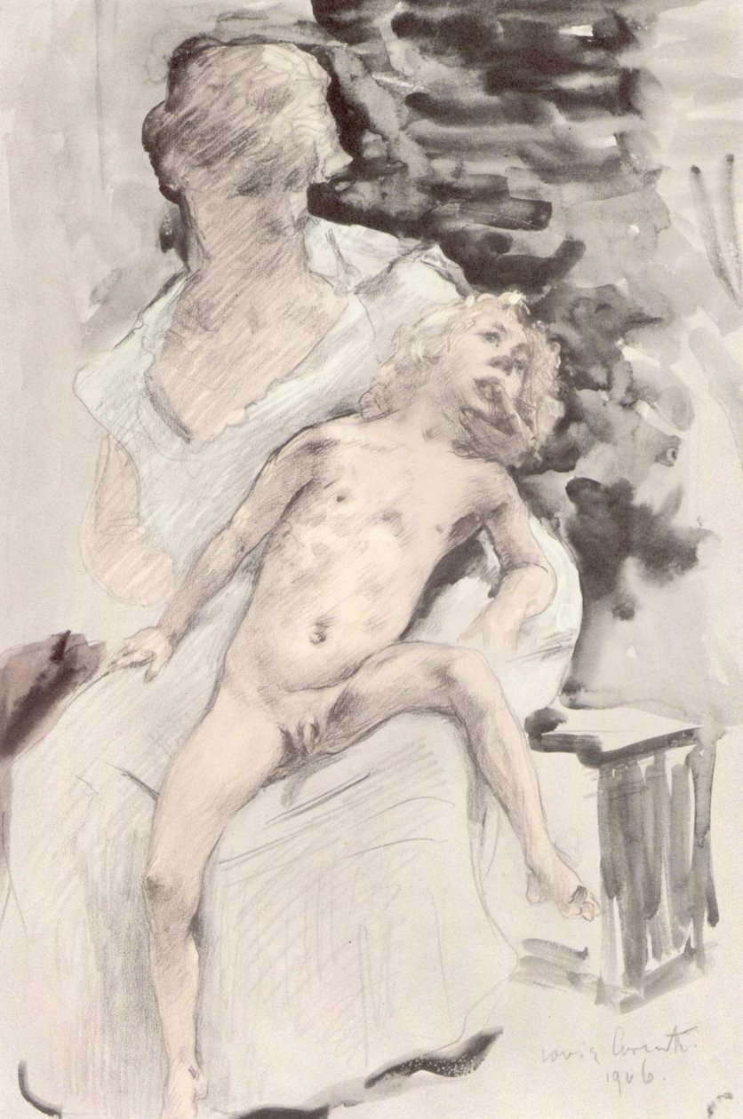 Zeuszn fiatalsága alkotó: Lovis Corinth