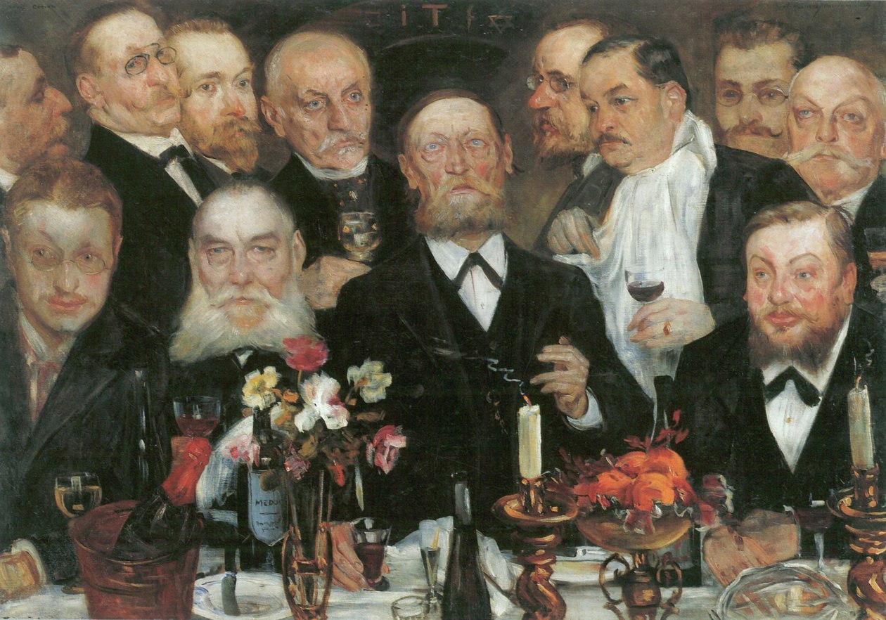 A páholy testvére alkotó: Lovis Corinth
