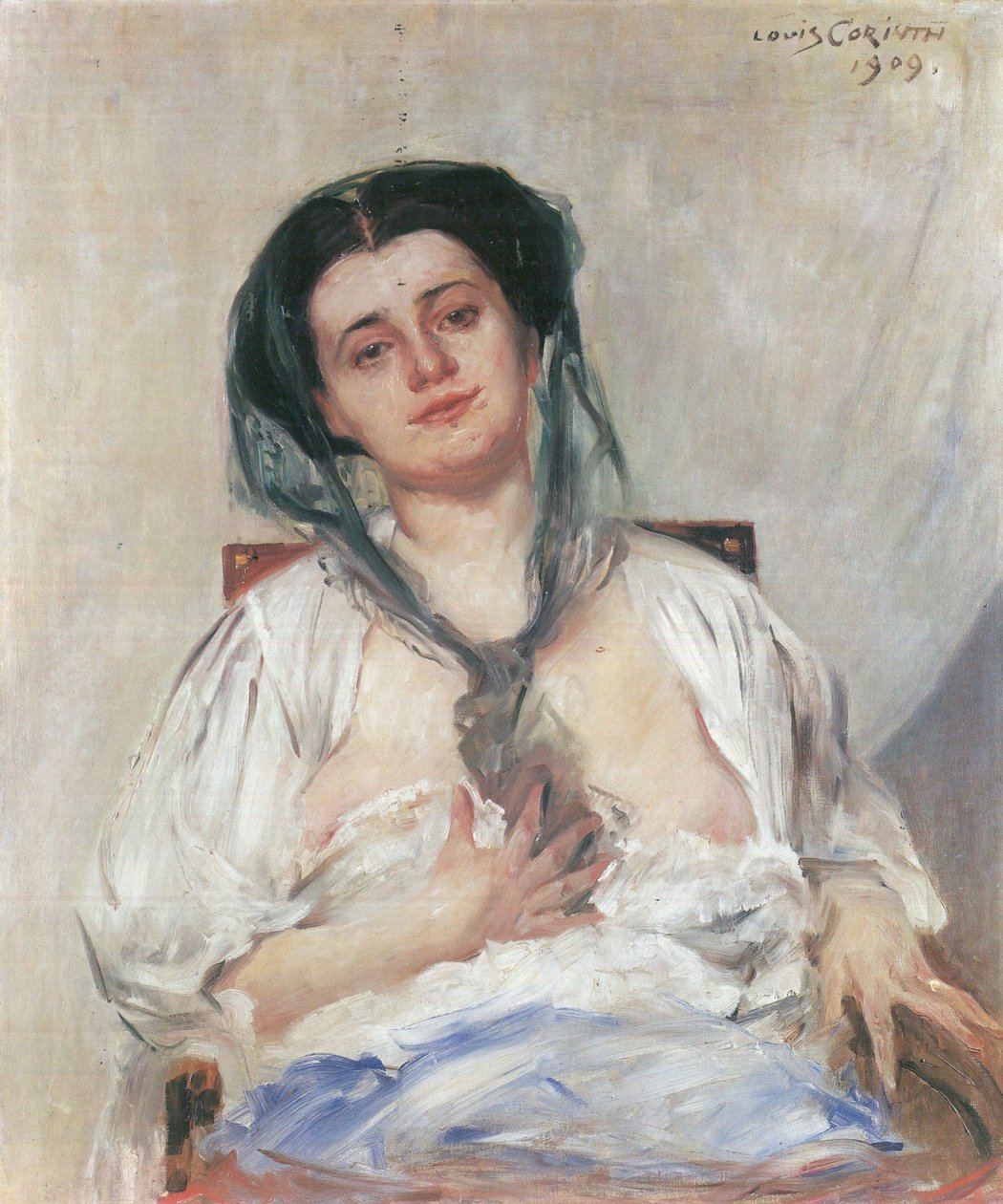 Gravidan nő alkotó: Lovis Corinth