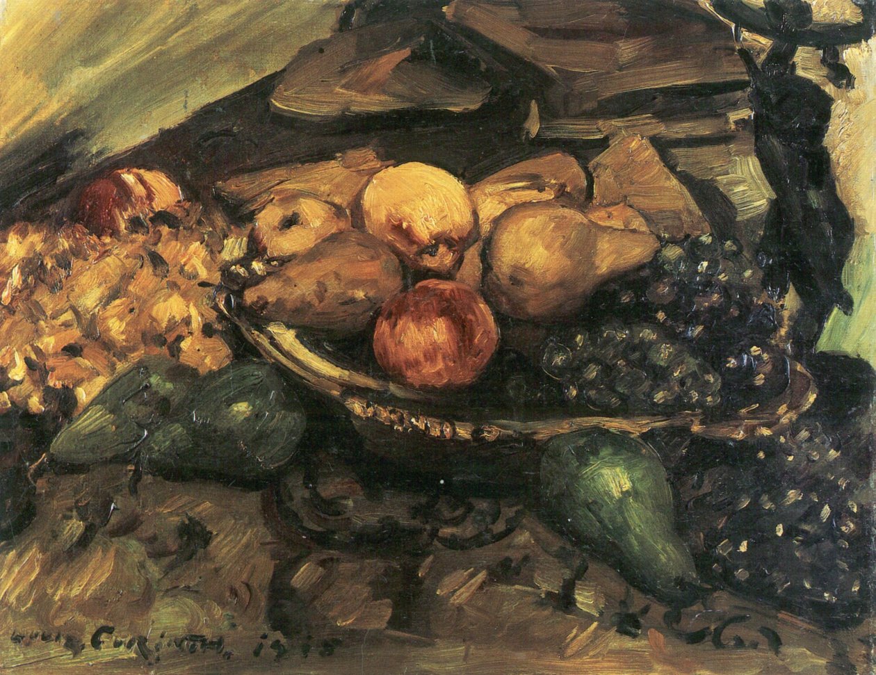 Gyümölcs csendélet alkotó: Lovis Corinth