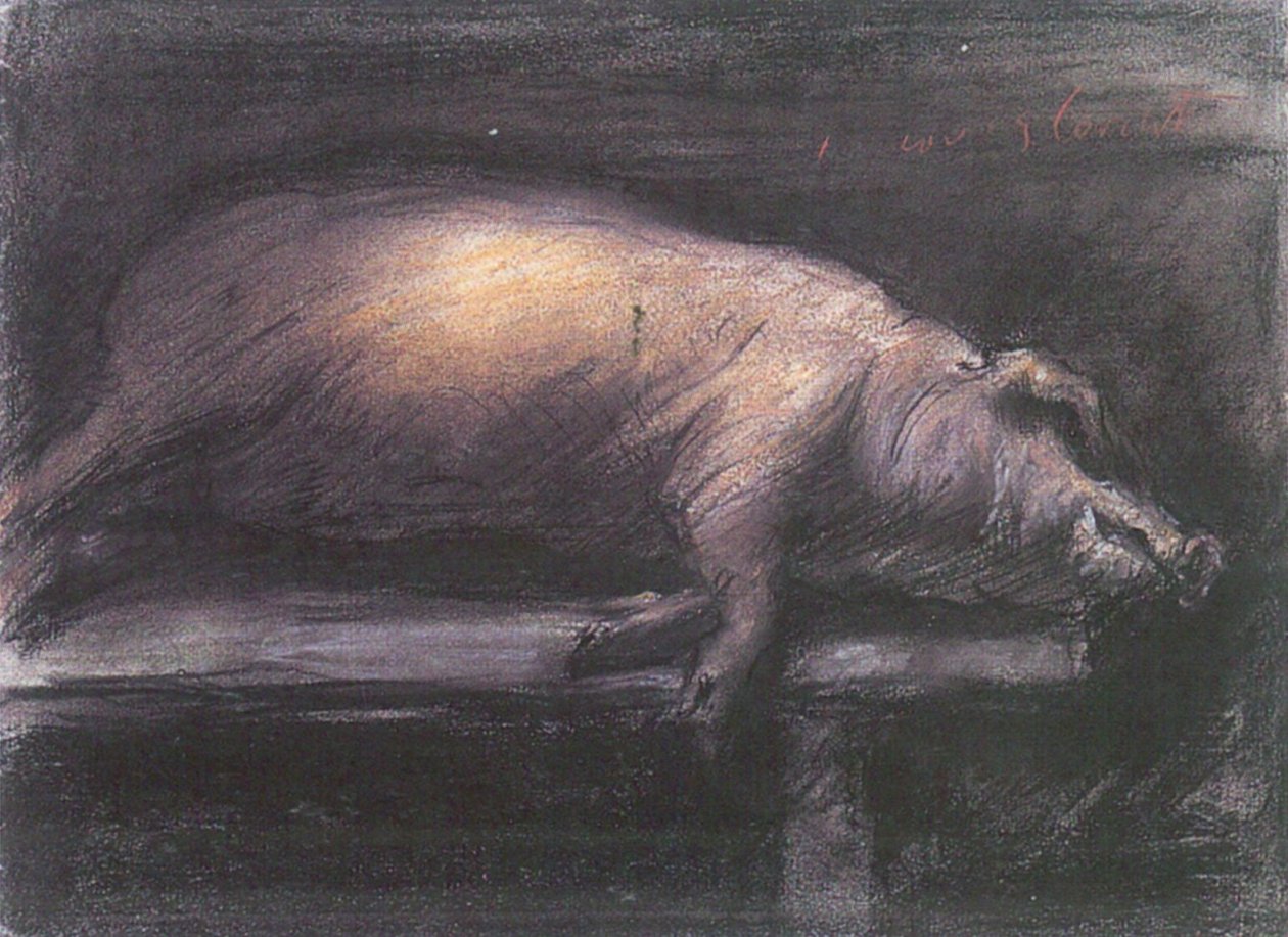 Vágott Pign alkotó: Lovis Corinth