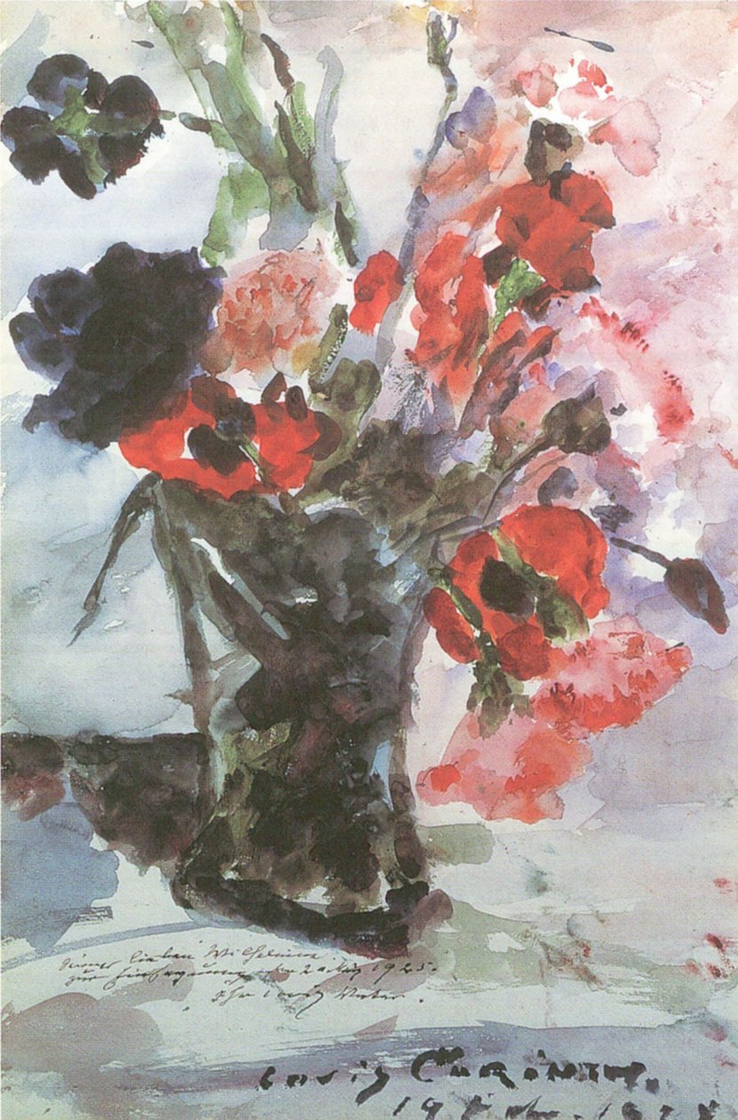 Megerősítő virágok alkotó: Lovis Corinth