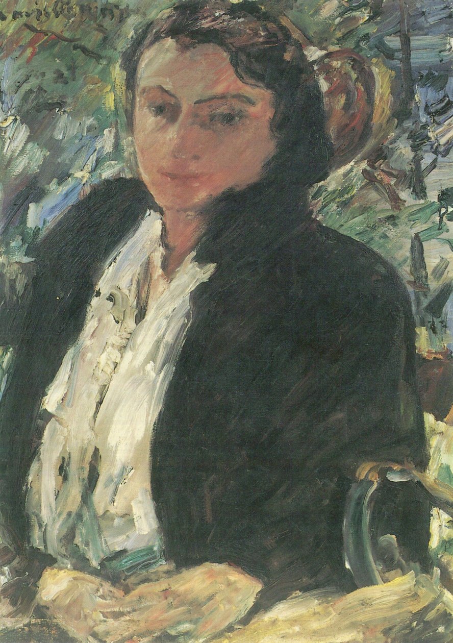 Charlotte Corinth portréja Samt Jacke grunerben alkotó: Lovis Corinth