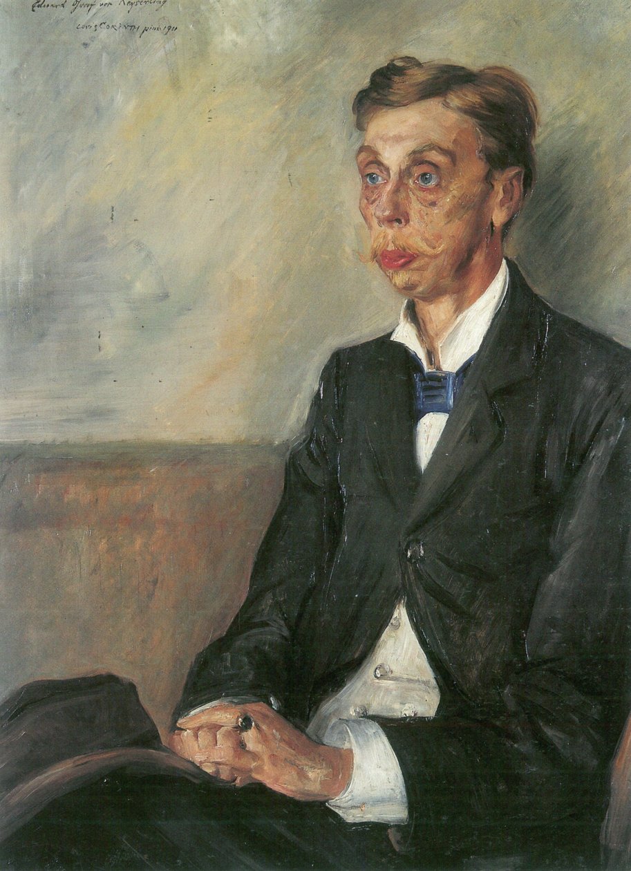 Portré Eduard Graf von Keyserlingk alkotó: Lovis Corinth