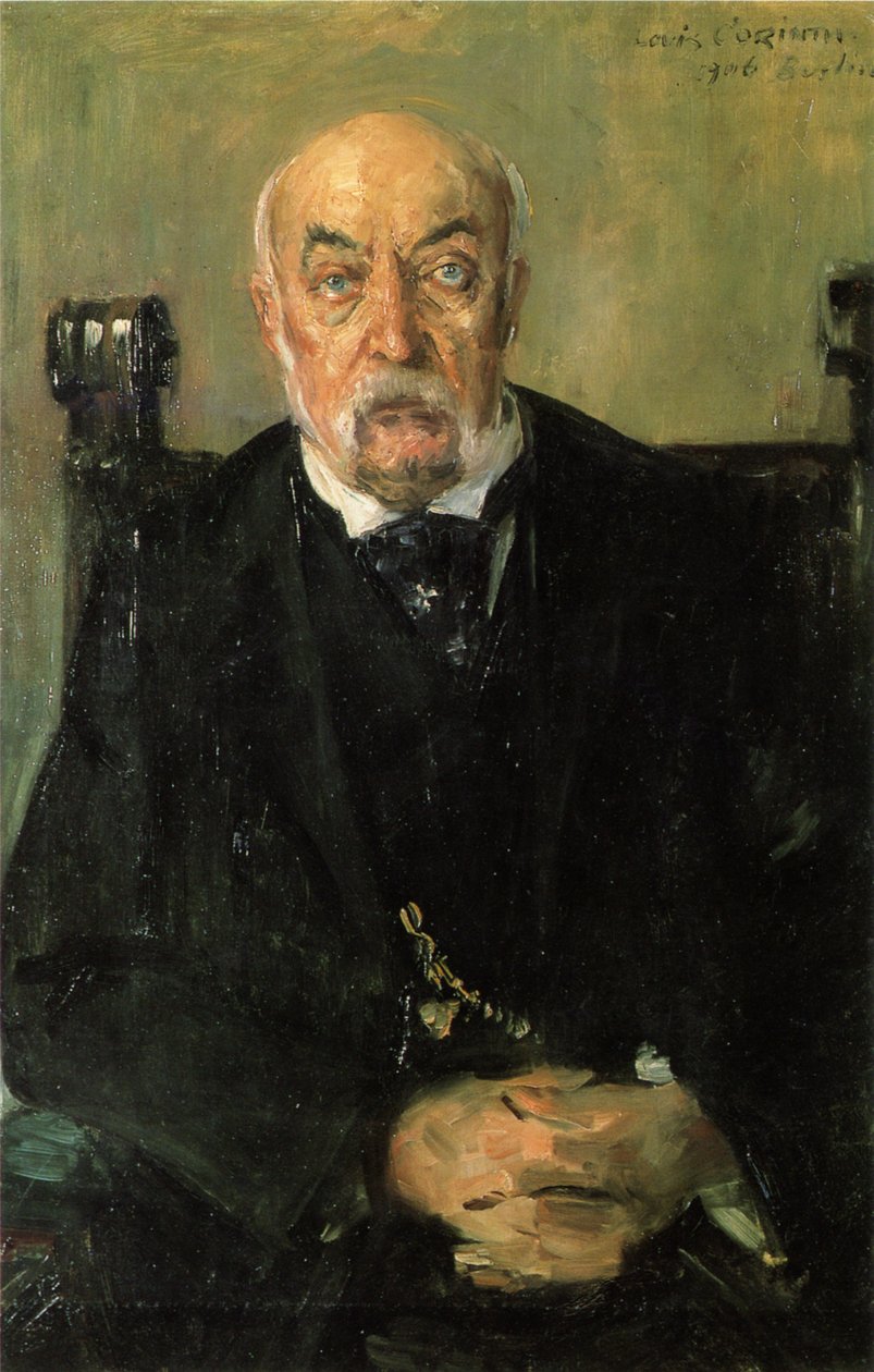  Zollnern nagypáholyi mester portréja alkotó: Lovis Corinth