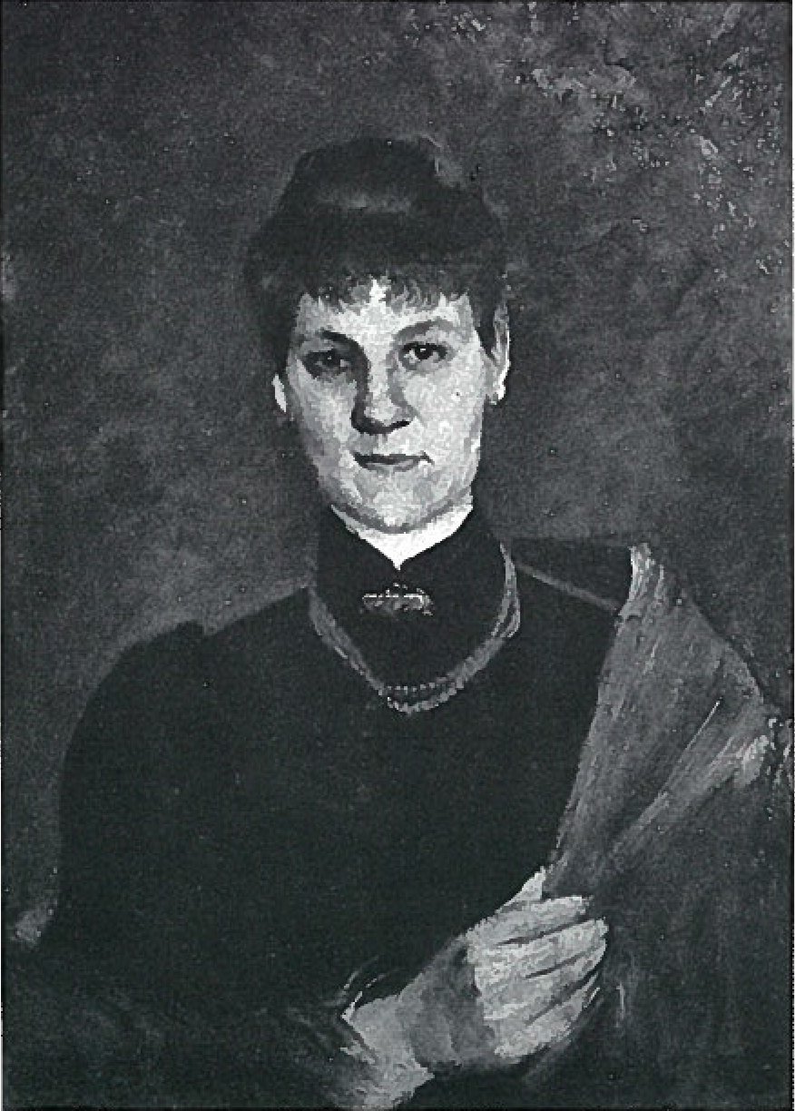 Korall nyakláncú nő portréja alkotó: Lovis Corinth