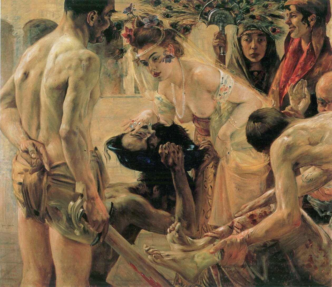 Salome, II alkotó: Lovis Corinth