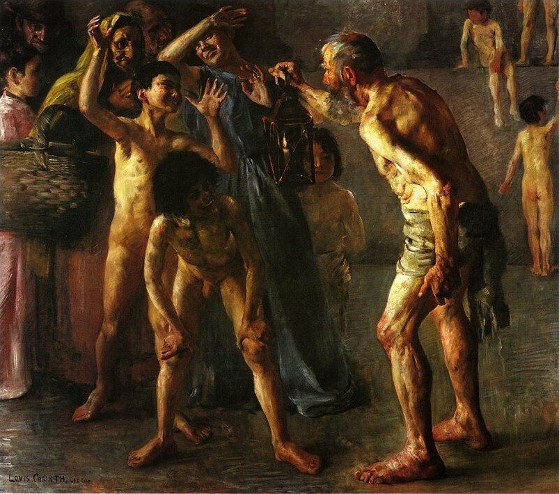 Diogenes alkotó: Lovis Corinth