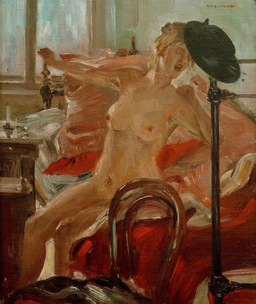 Reggel alkotó: Lovis Corinth