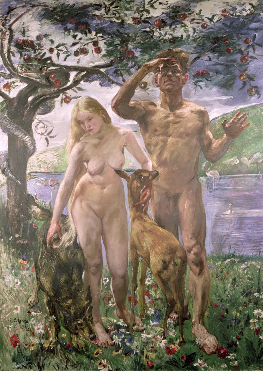 Paradicsom, 1911-12 alkotó: Lovis Corinth