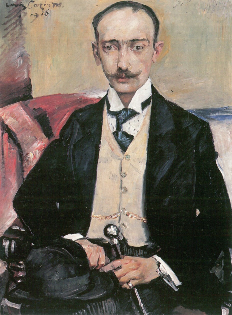 Portréja dr. Karl Schwarz alkotó: Lovis Corinth