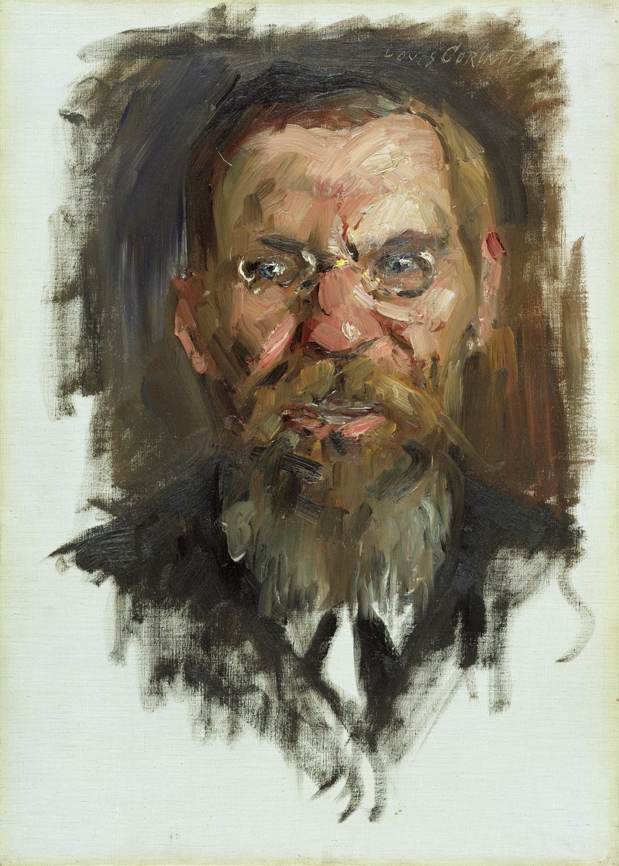 Tanulmány Dr. Eduard Meyer professzor portréjához, 1910 alkotó: Lovis Corinth