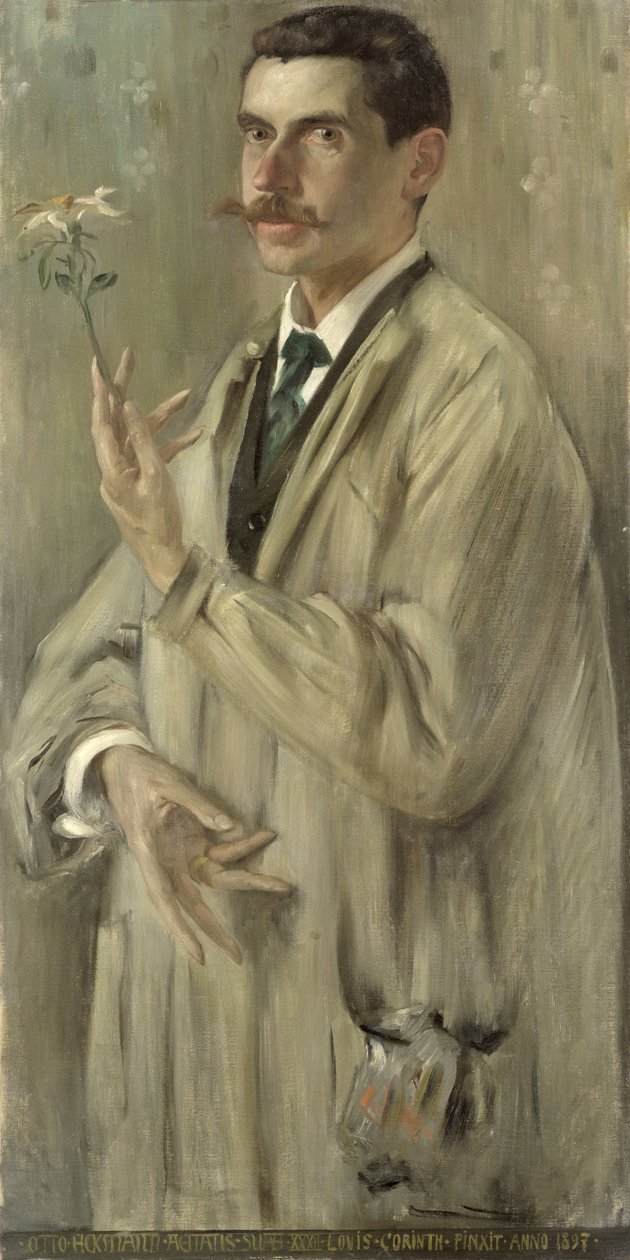 Otto Eckmann festő (1865-1902) 1897 alkotó: Lovis Corinth