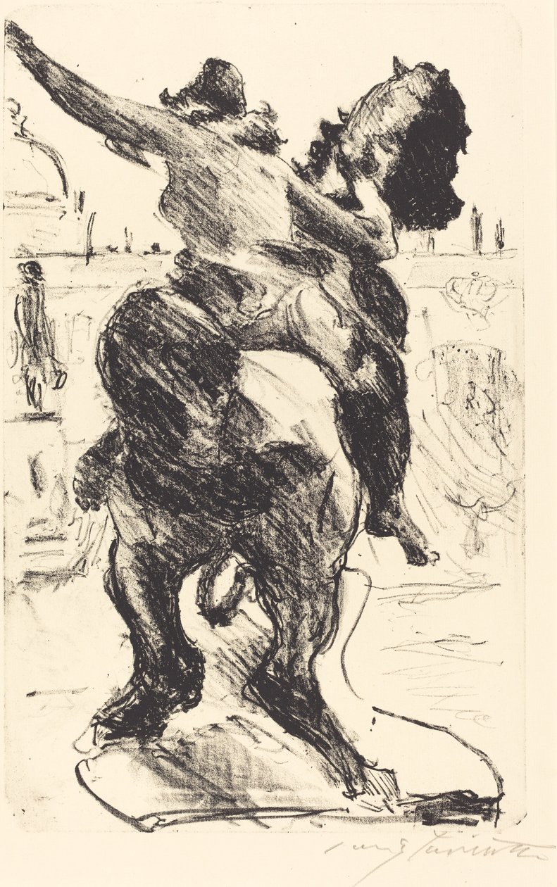 Amazon szobra az Alte Múzeumban alkotó: Lovis Corinth