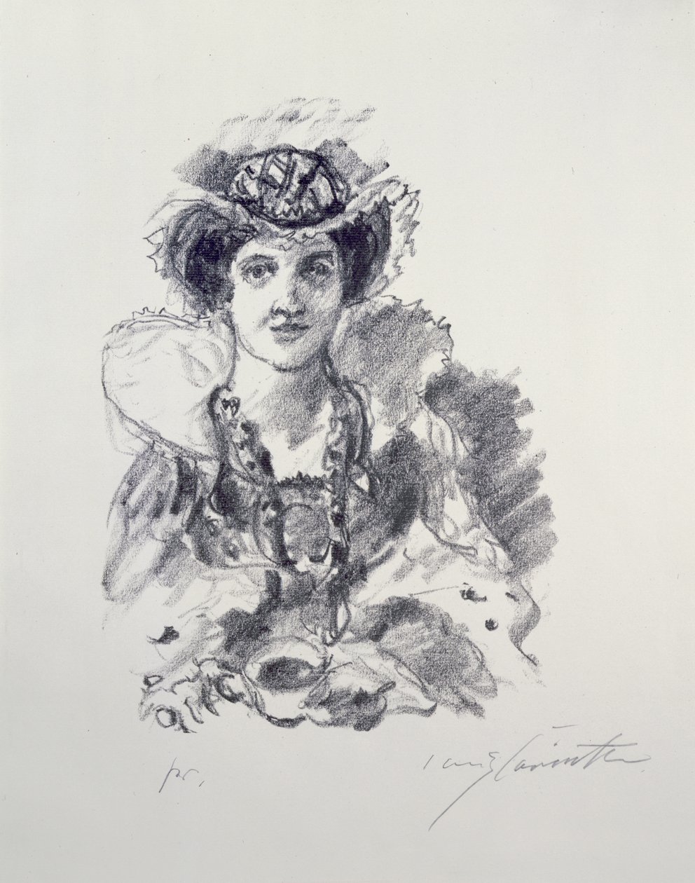 Anne Boleyn a lovagi tornán alkotó: Lovis Corinth