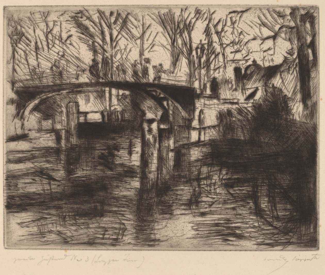 A Tiergartenből (A Tiergartenből) alkotó: Lovis Corinth