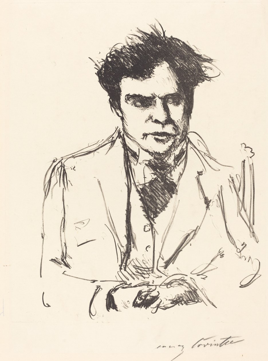 Joseph Schwarz portréja alkotó: Lovis Corinth