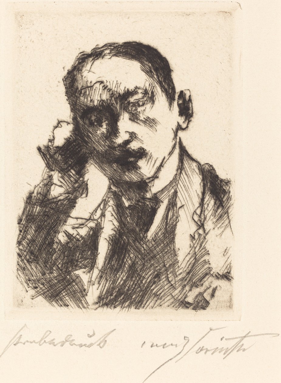 K.S. portréja KS portréja, 1920. alkotó: Lovis Corinth