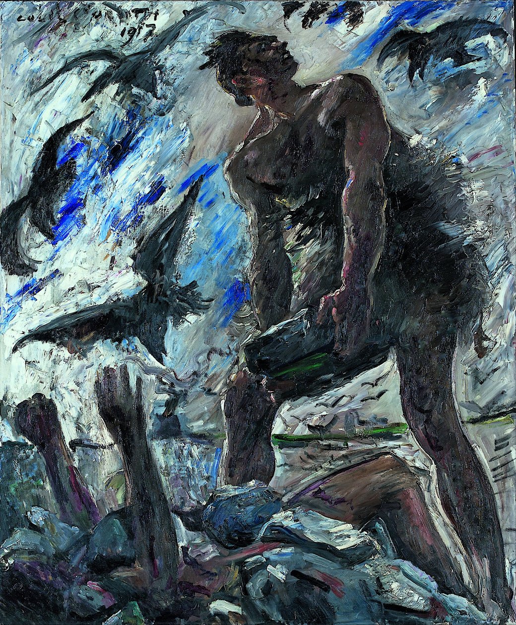 Káin alkotó: Lovis Corinth