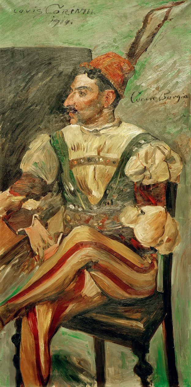 Cesare Borgia Arthur Kraft, 1914. alkotó: Lovis Corinth