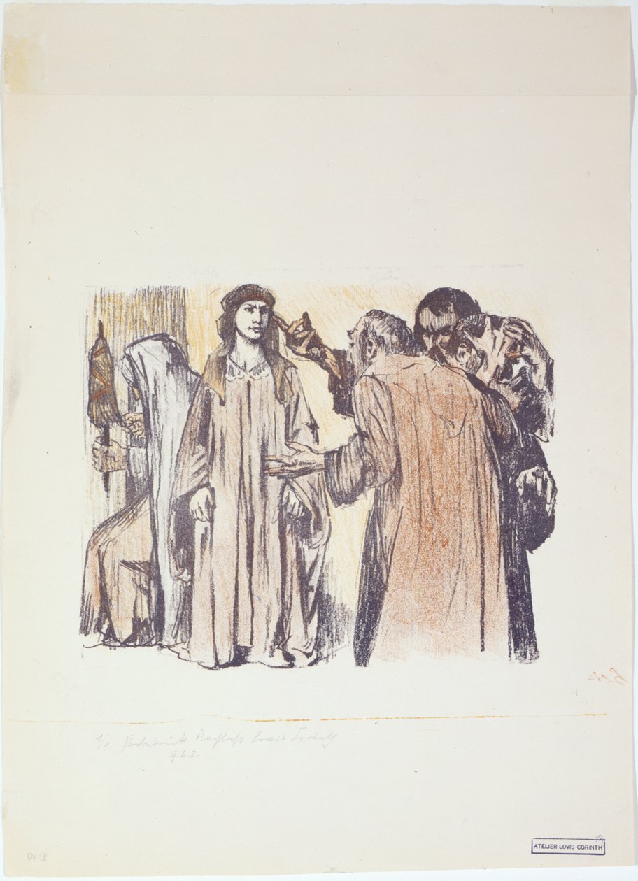 Chambri és Charmi Judit házánál alkotó: Lovis Corinth