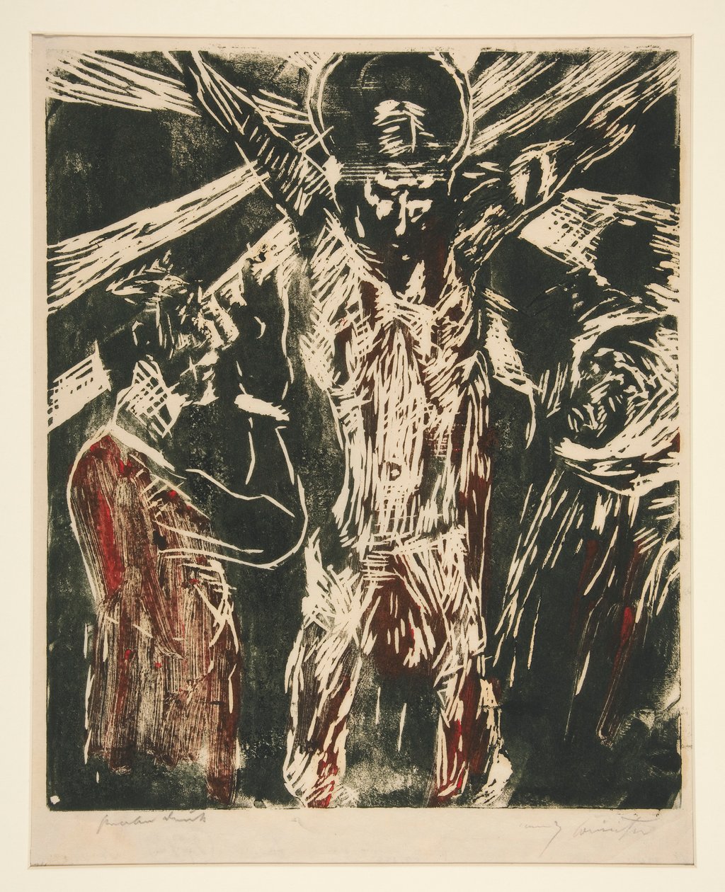 Krisztus a kereszten alkotó: Lovis Corinth