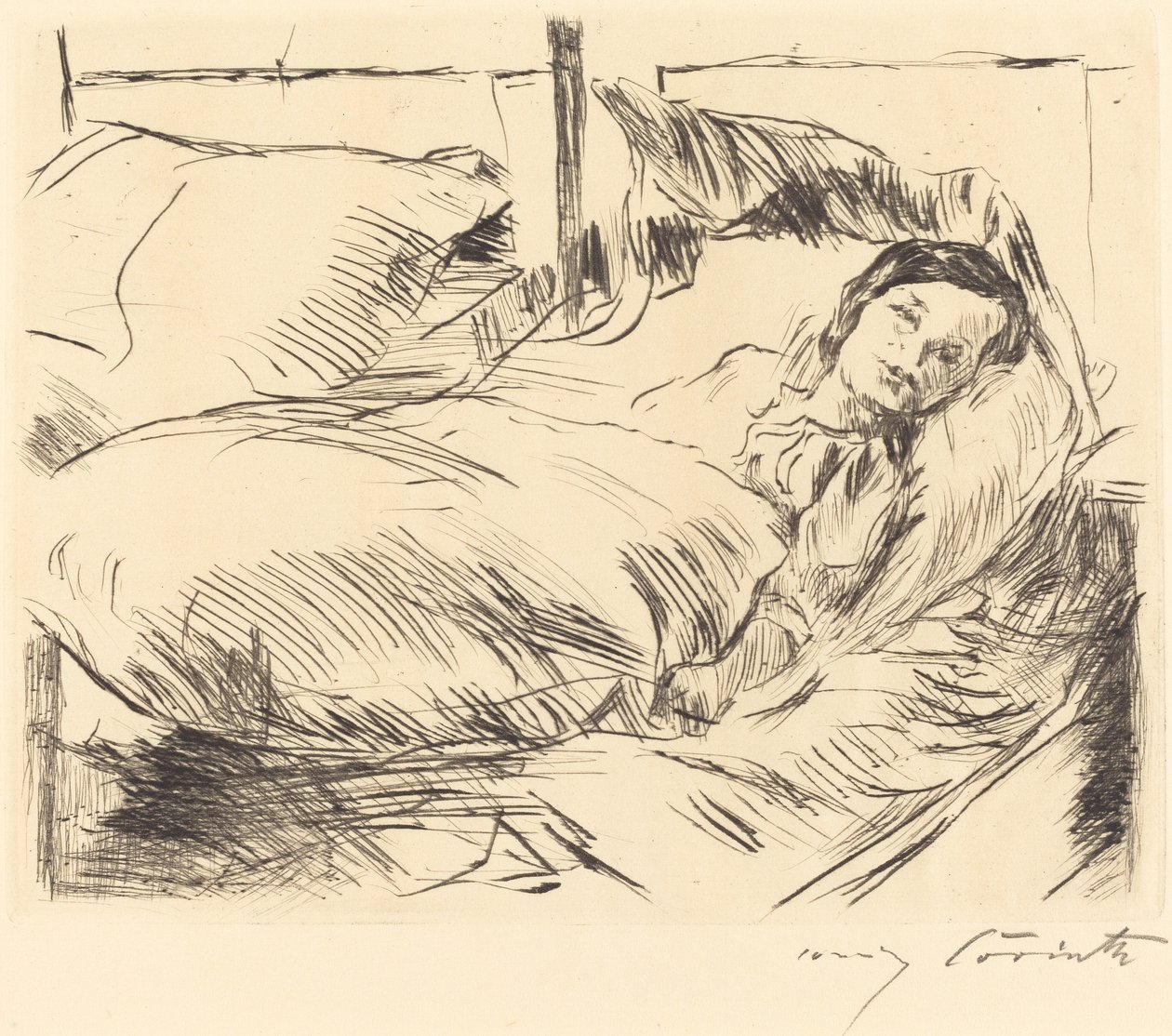 A Beteg Gyermek alkotó: Lovis Corinth