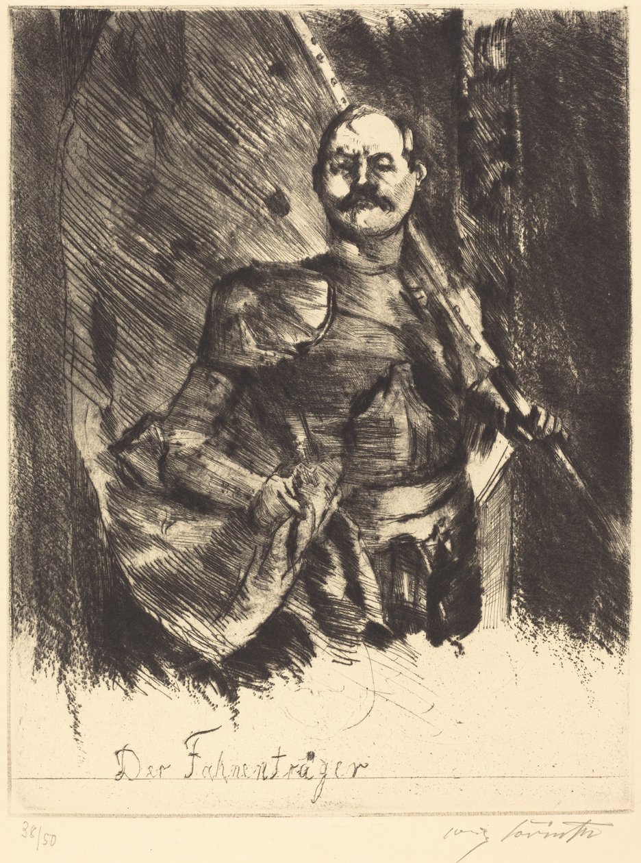 A Szabványhordozó alkotó: Lovis Corinth