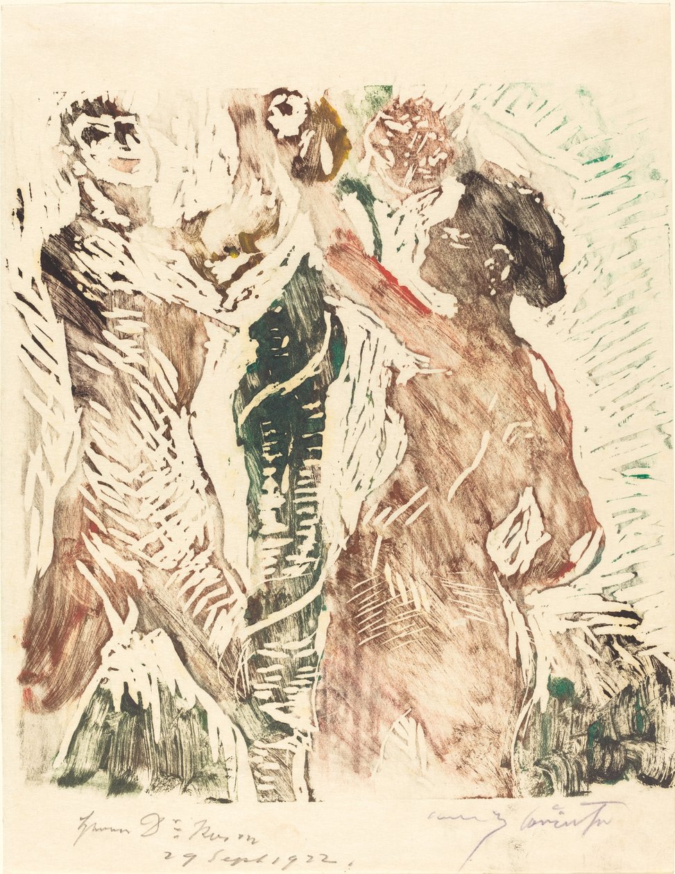 Az ember bukása alkotó: Lovis Corinth