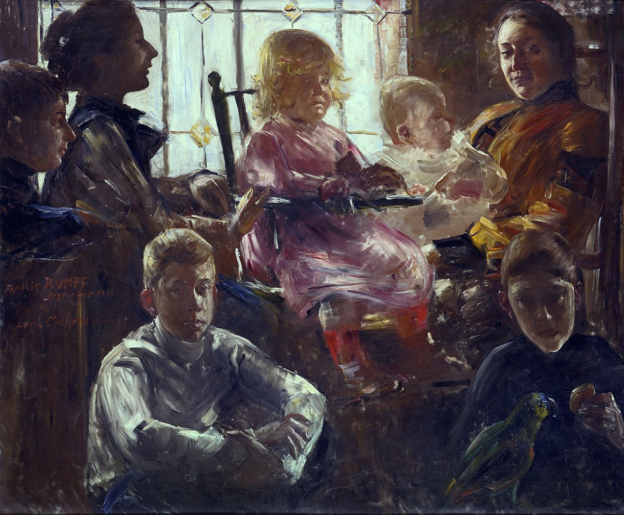 A Rumpf család alkotó: Lovis Corinth