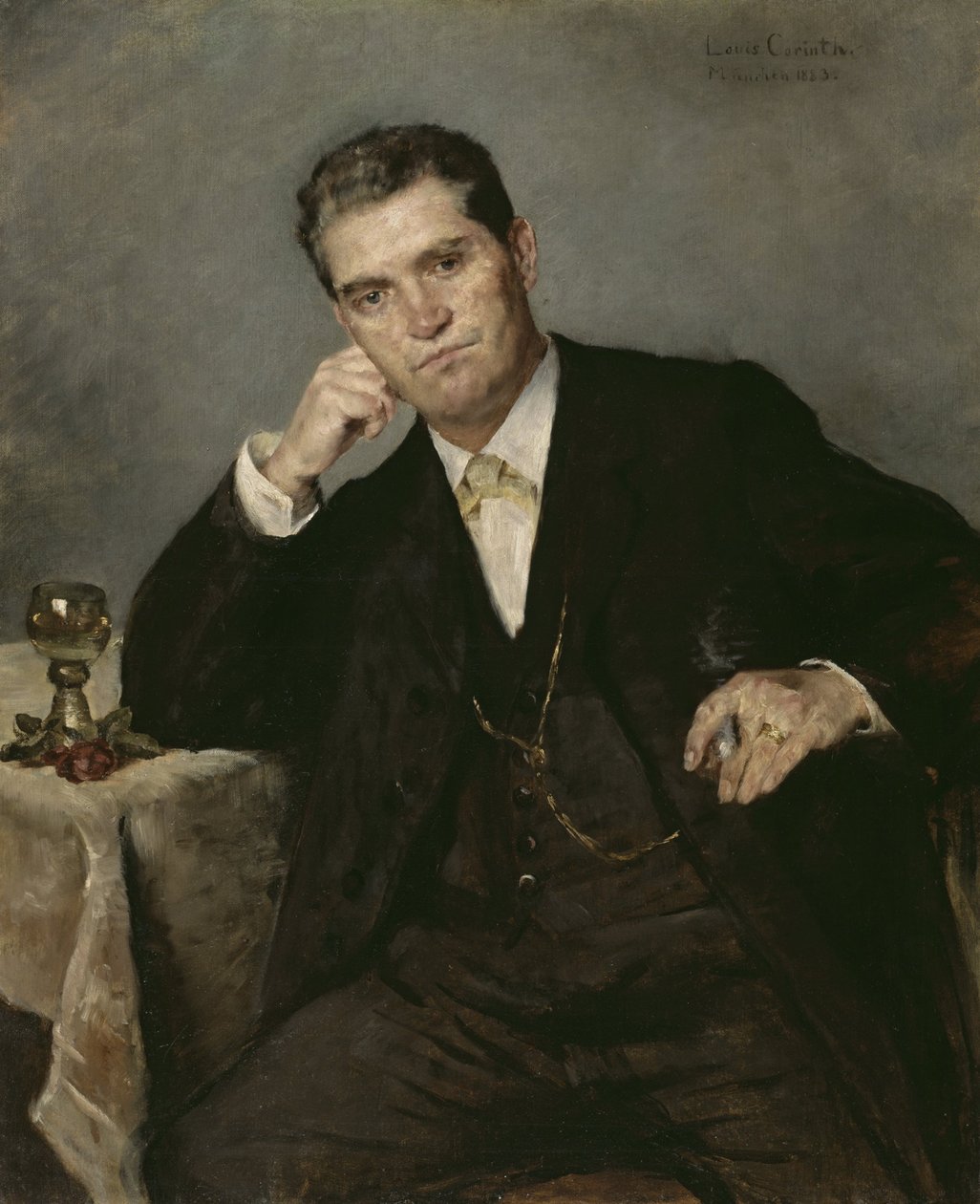 Franz Heinrich Corinth, a művész apja alkotó: Lovis Corinth