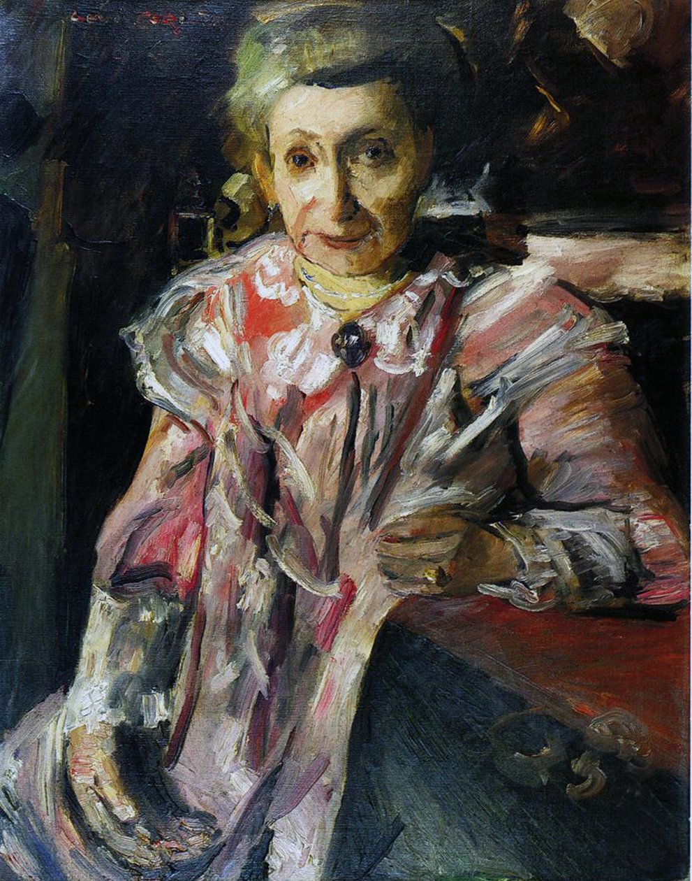 Hedwig Behrendné, 1916 alkotó: Lovis Corinth