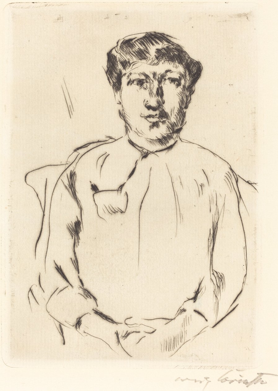 Frauenbildnis Női portré, 1914. alkotó: Lovis Corinth