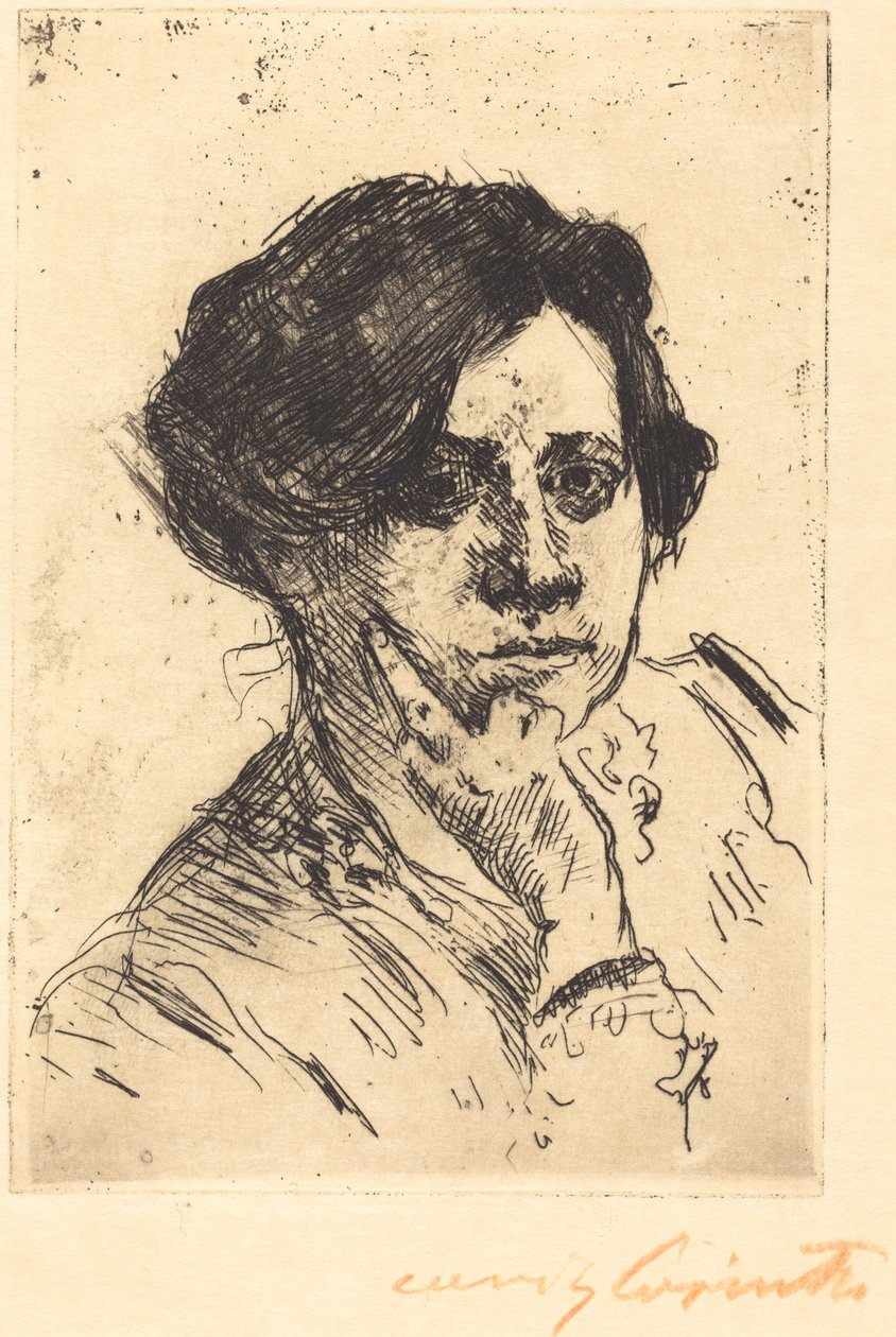 A nő vezetője, 1911. alkotó: Lovis Corinth