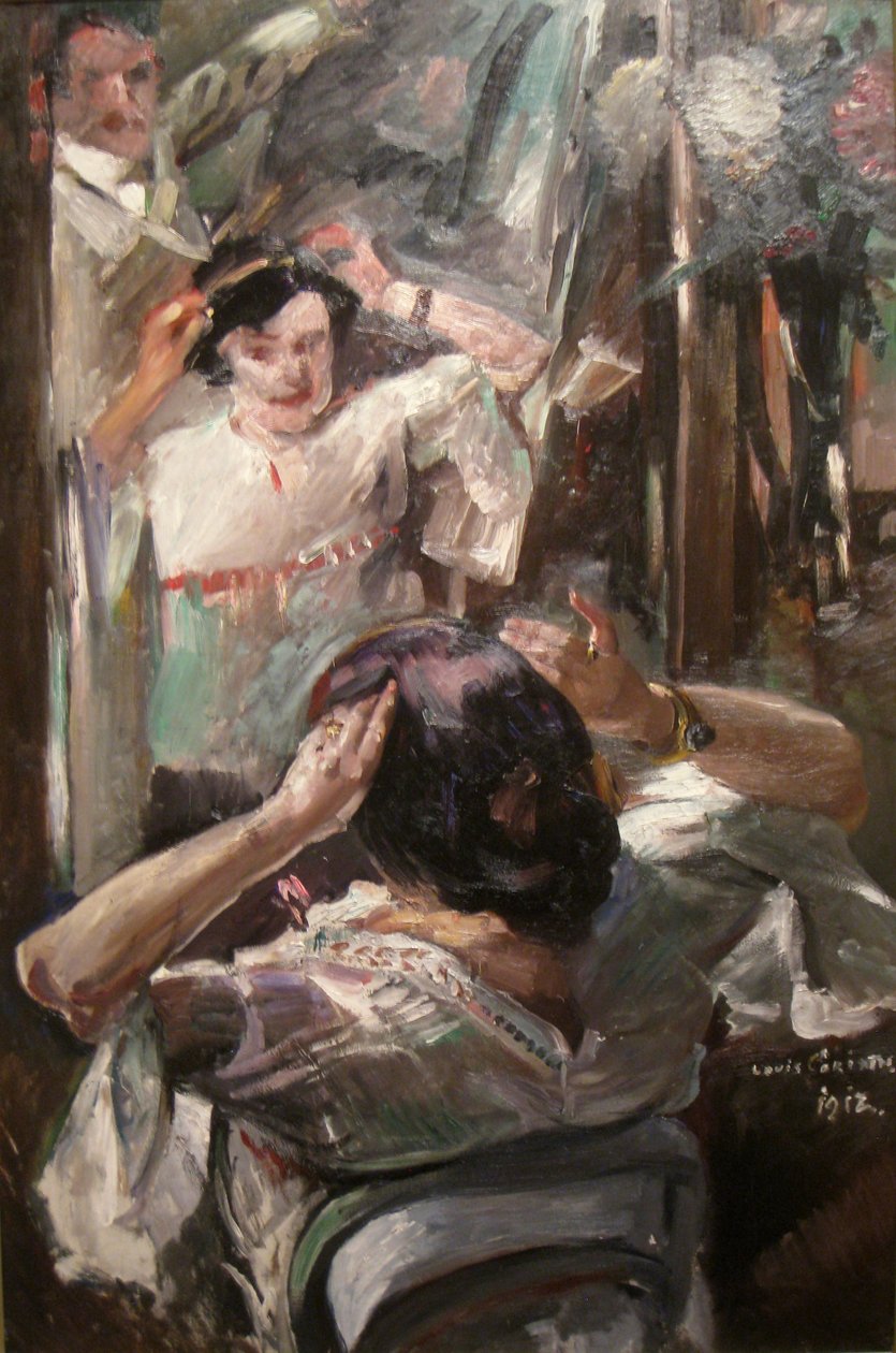 Német: Vor dem Spiegel At the Mirror alkotó: Lovis Corinth