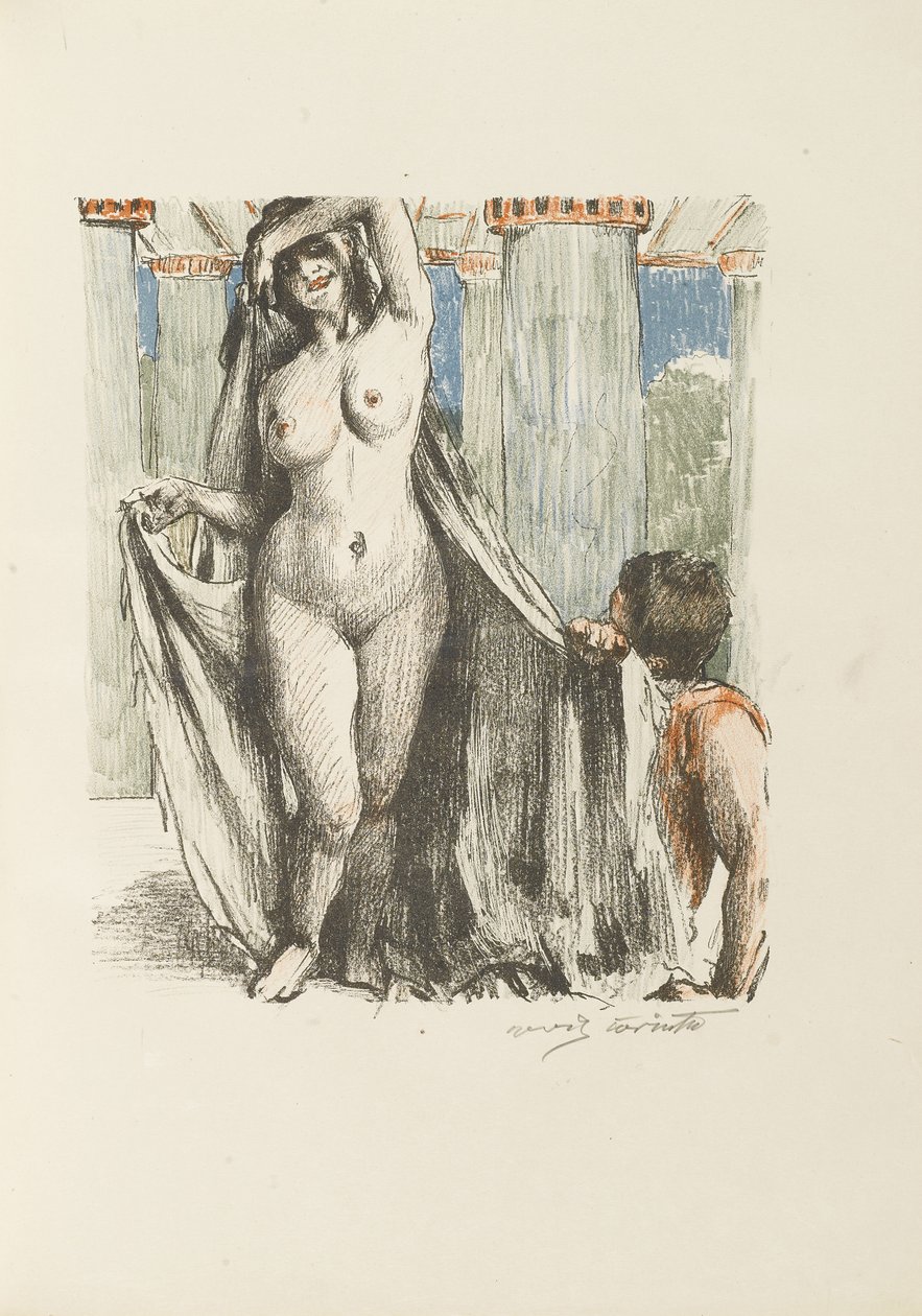 Illusztráció az Énekek énekéhez, 1911 alkotó: Lovis Corinth