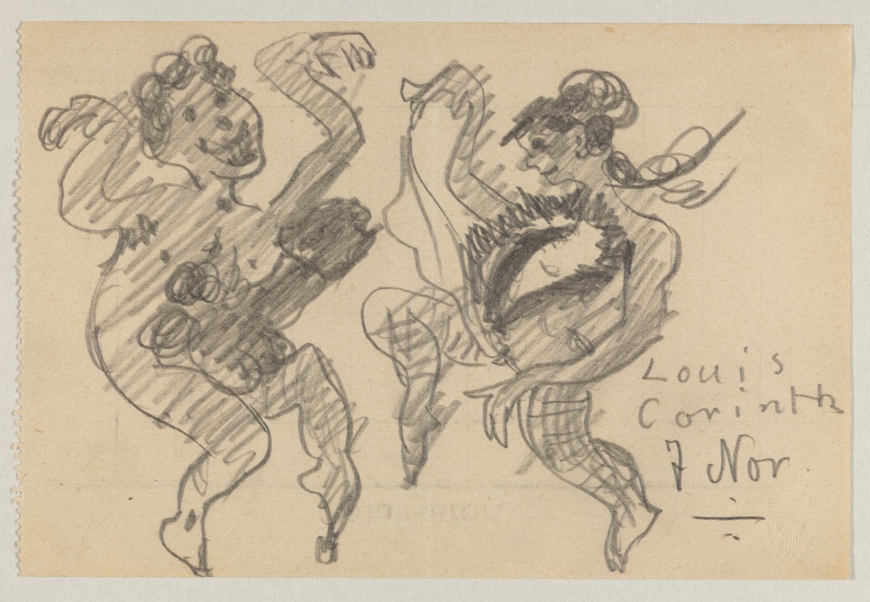 Lovis Corinth és Carl Strathmann alkotó: Lovis Corinth
