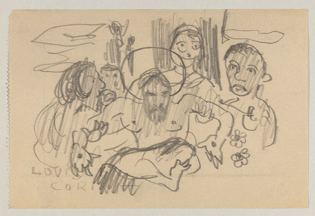 Lovis Corinth és Carl Strathmann alkotó: Lovis Corinth