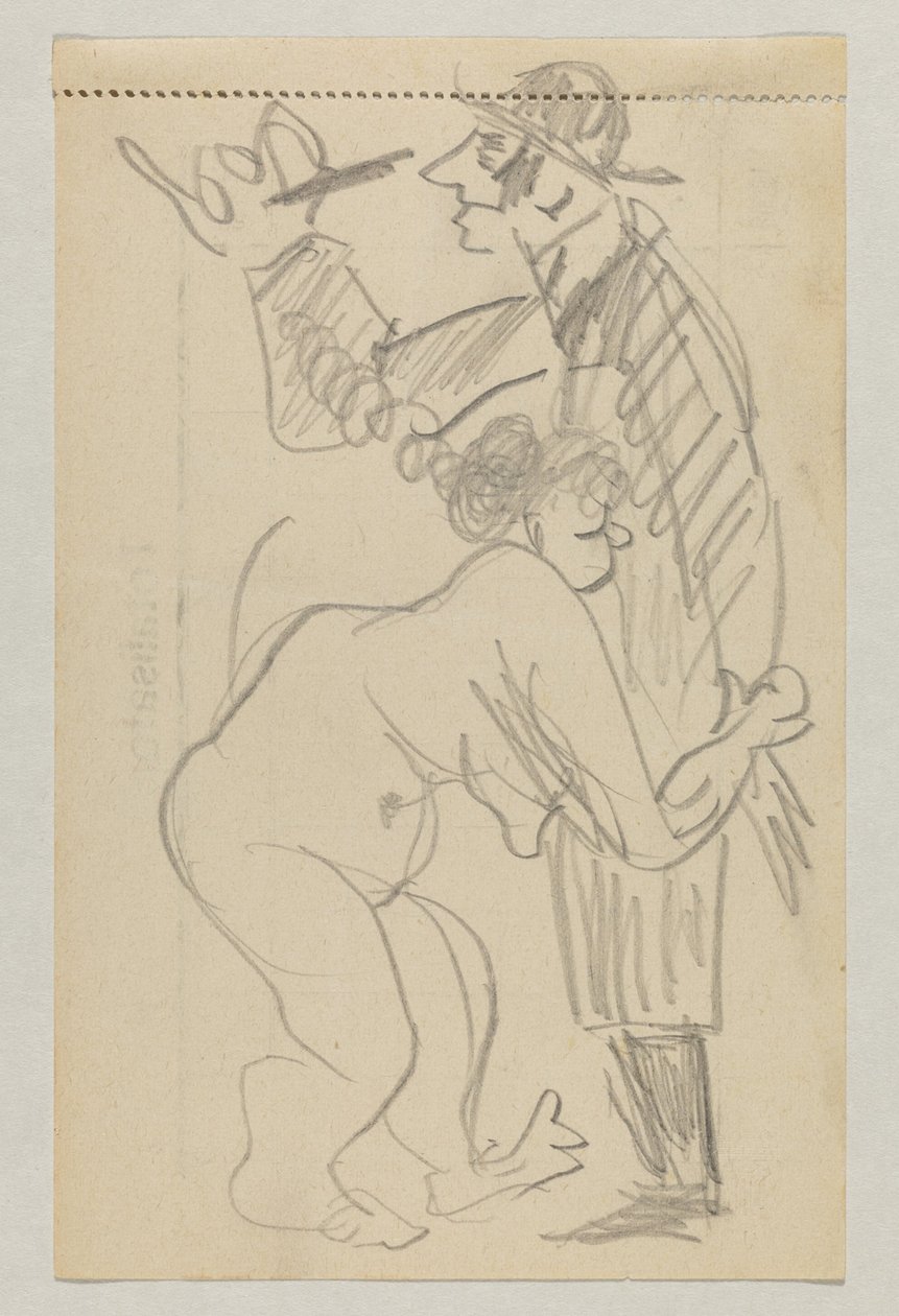 Lovis Corinth és Carl Strathmann alkotó: Lovis Corinth