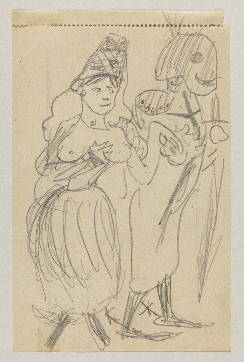 Lovis Corinth és Carl Strathmann alkotó: Lovis Corinth