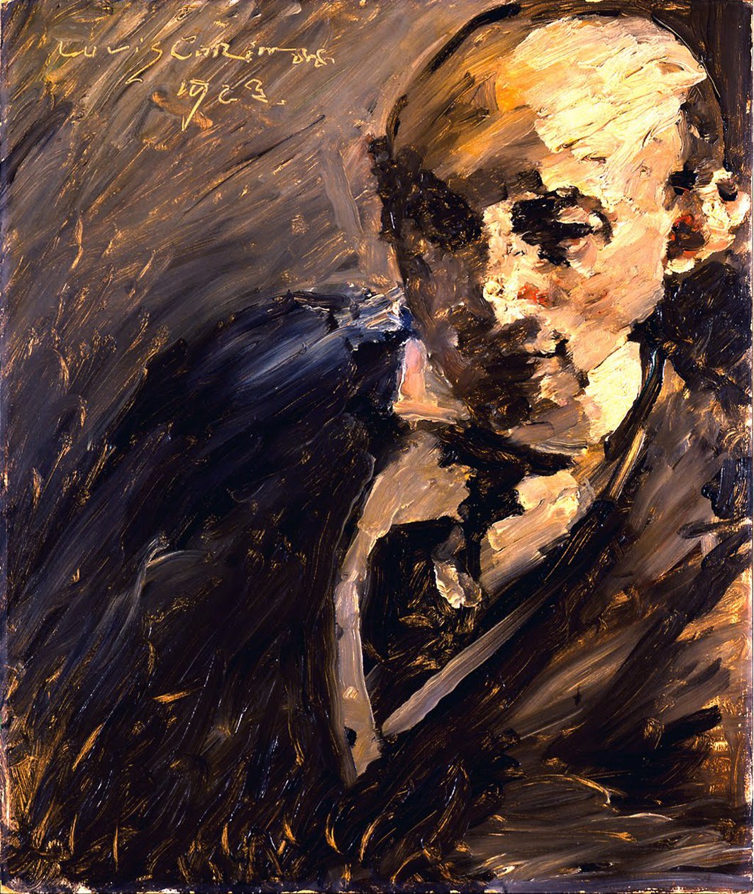 Alfred Kuhn portréja, 1923 alkotó: Lovis Corinth