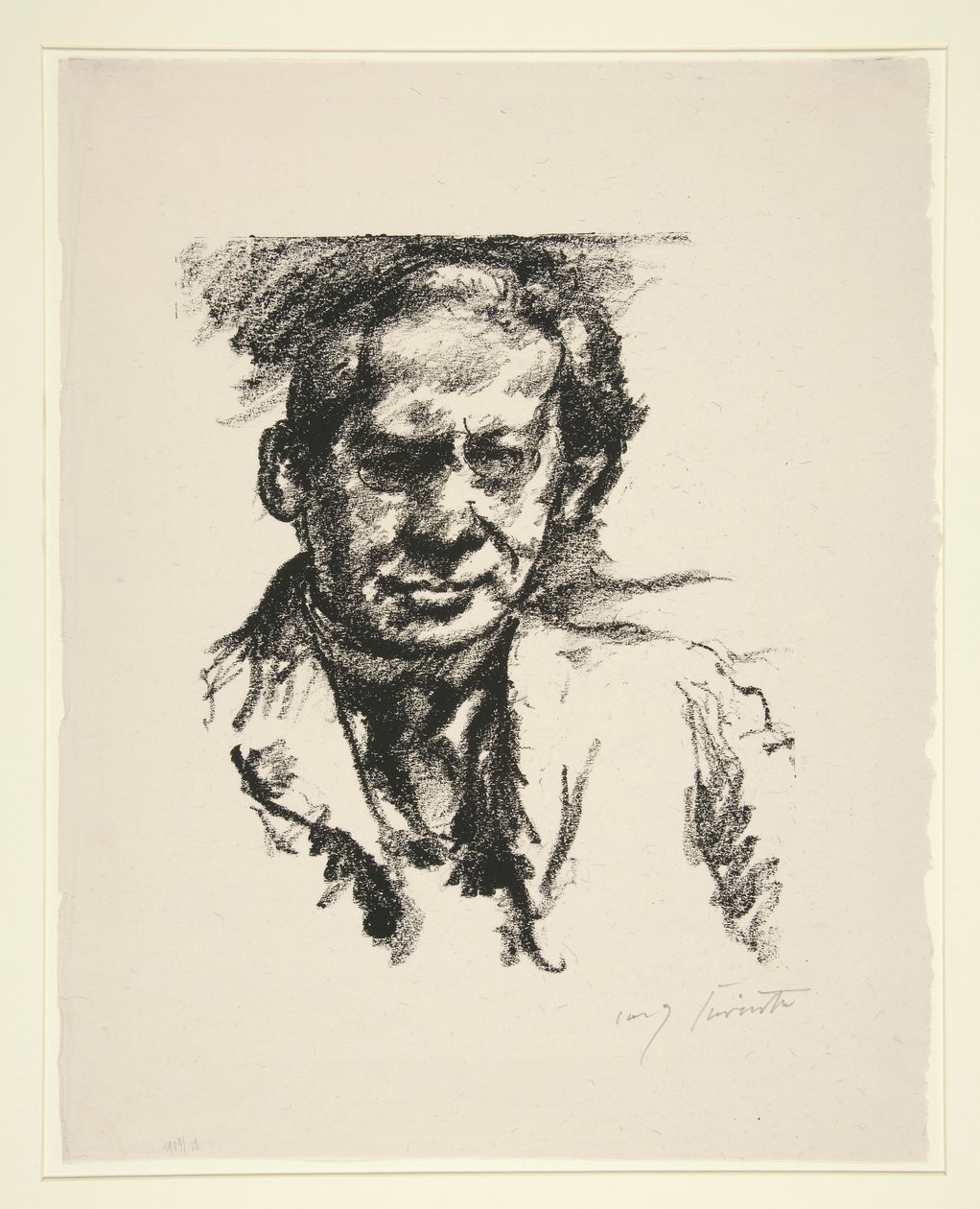 Arno Holz portréja alkotó: Lovis Corinth