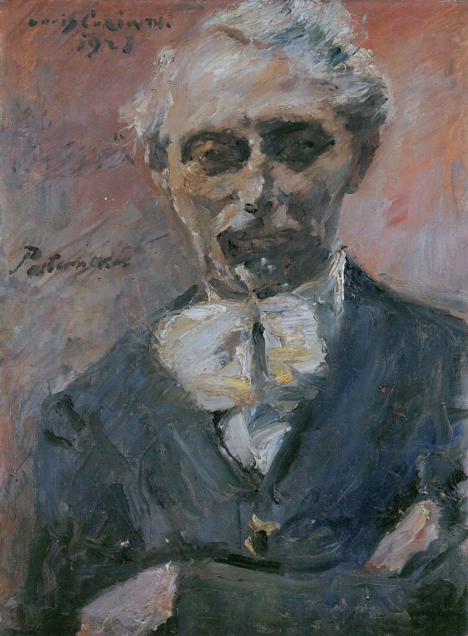 Leonyid Paszternak portréja 1862-1945, 1923 alkotó: Lovis Corinth