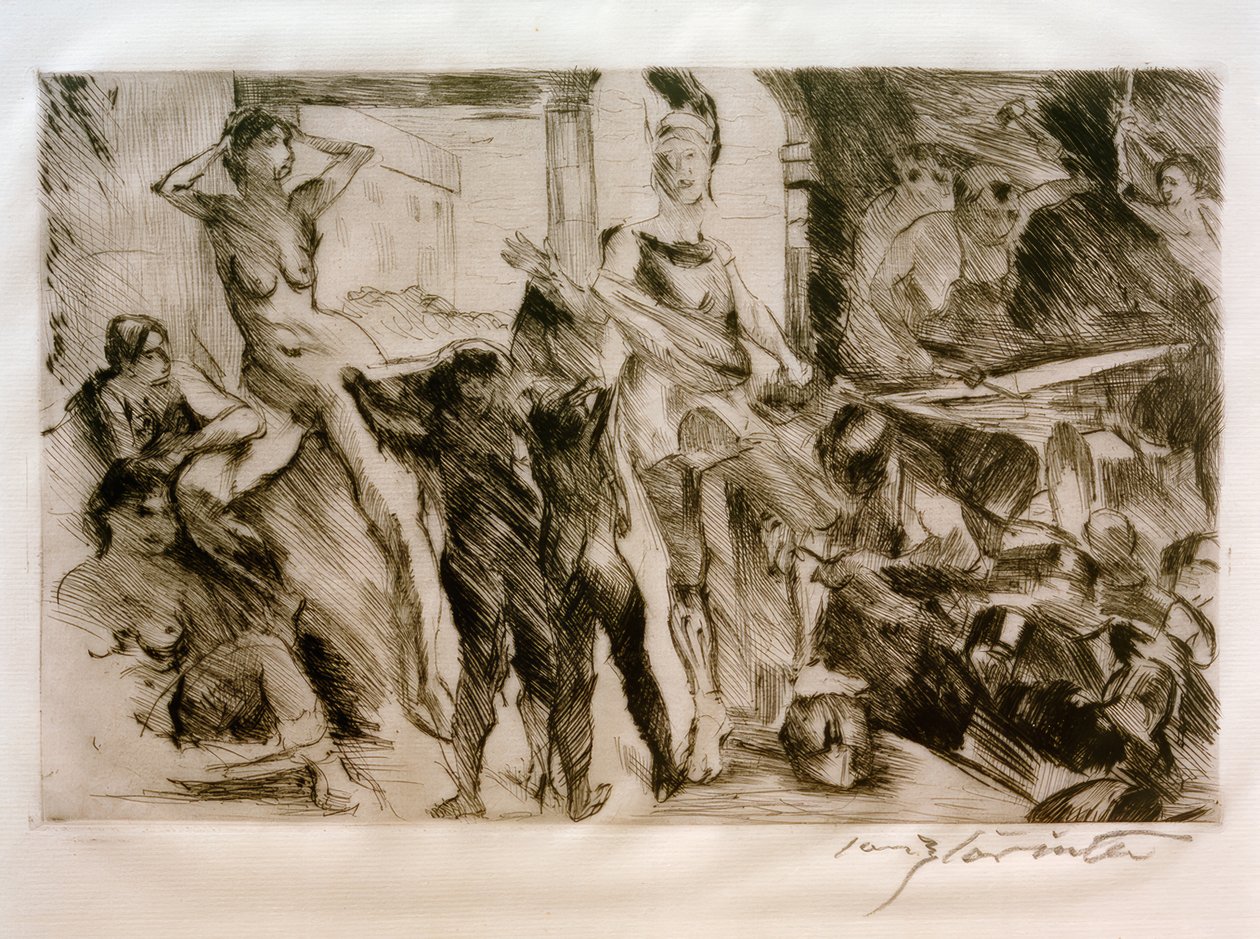 A vulkán kovácsa alkotó: Lovis Corinth