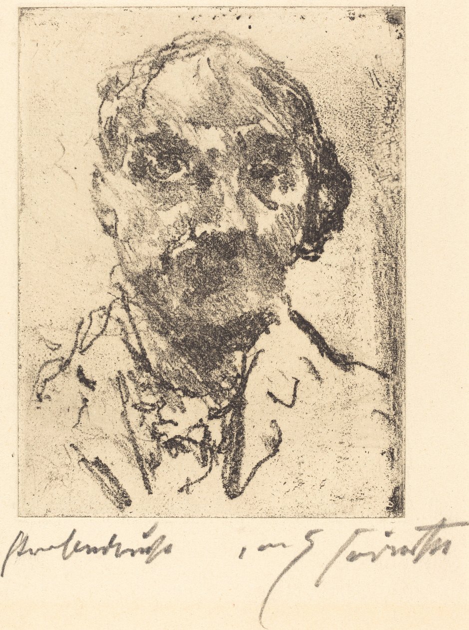 Önarckép (önarckép) alkotó: Lovis Corinth