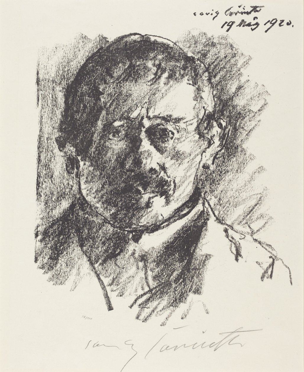 Önarckép alkotó: Lovis Corinth